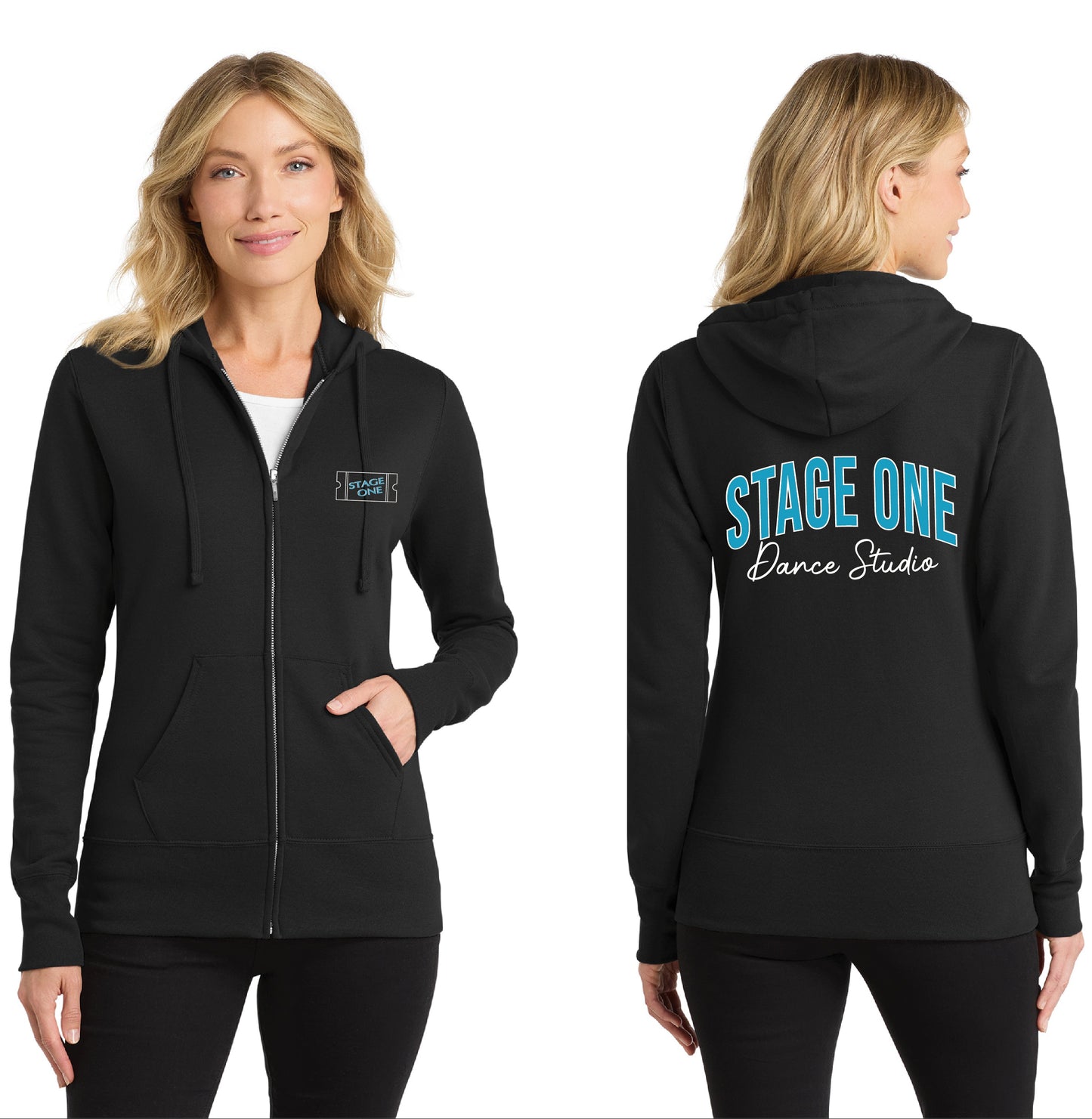 Stage One | Unisex Zip up Hoody