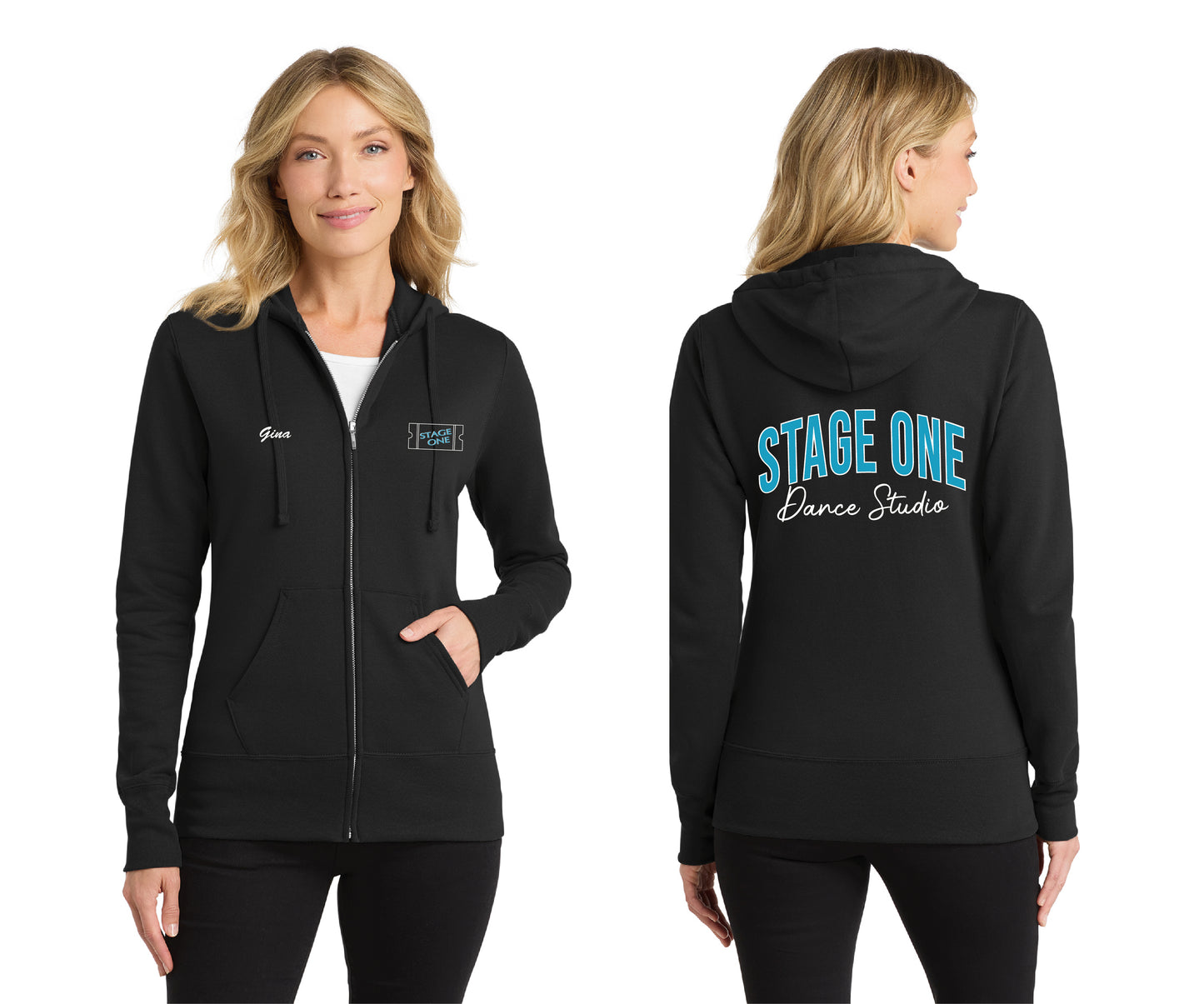 Stage One | Unisex Zip up Hoody