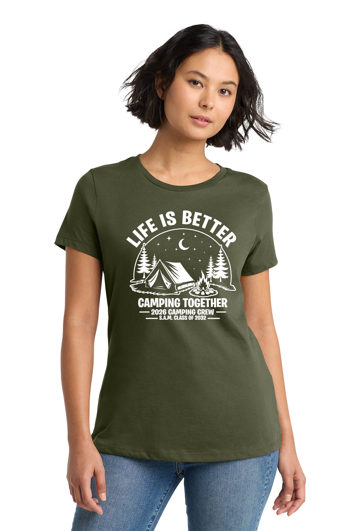 S.A.M. Camping Crew | Ladies Tee