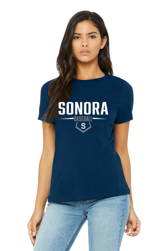 Sonora Baseball | Triblend Relax Fit Ladies Tee