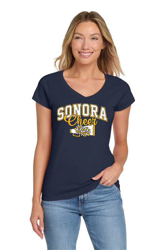 Sonora Cheer or Song D9 | Ladies Ringspun Vneck