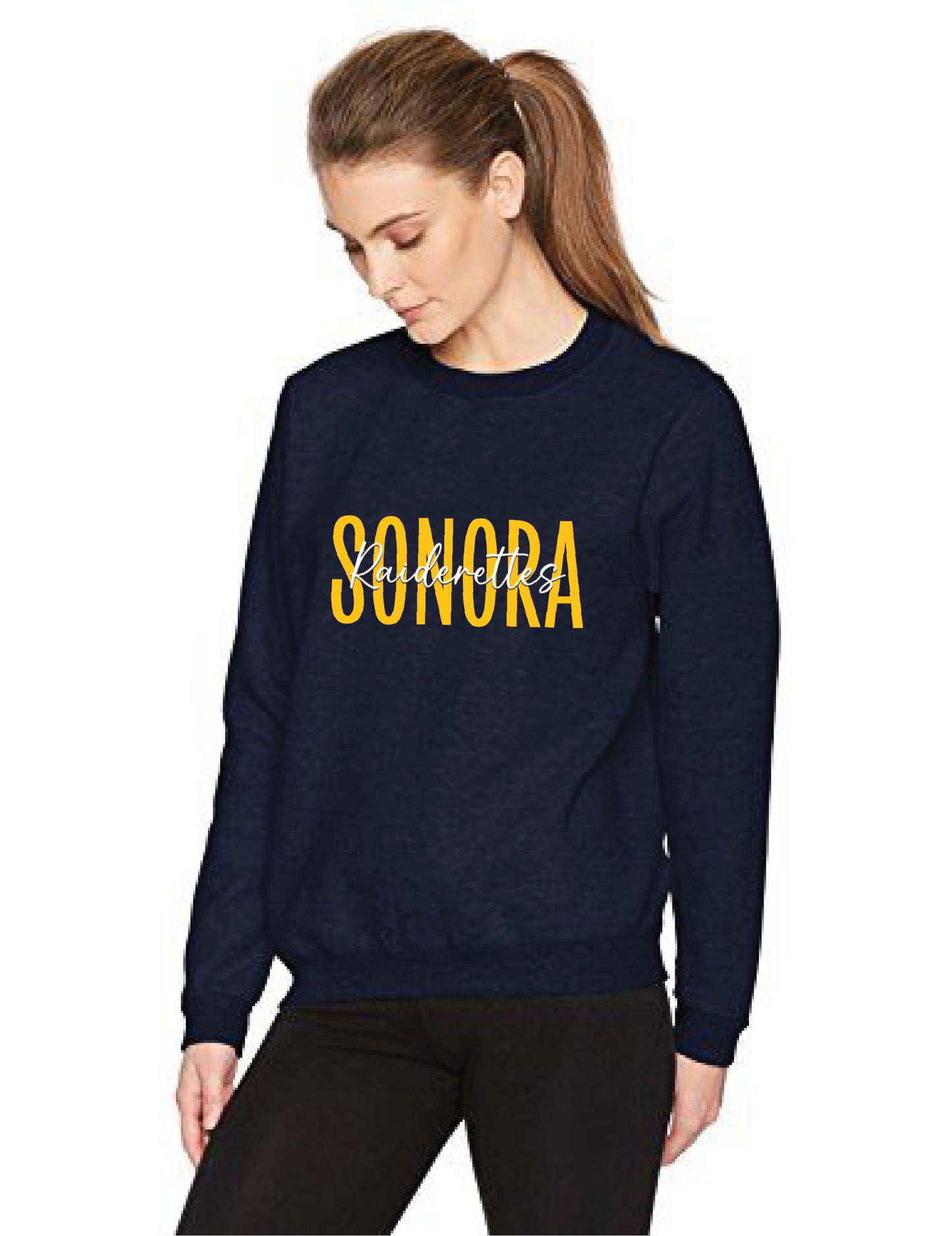 Sonora Raiderettes Embroidered | Unisex Crewneck Fleece