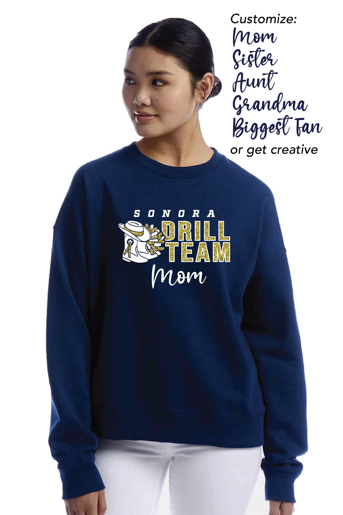 Sonora Drill Team Custom Script | Unisex Crewneck Fleece