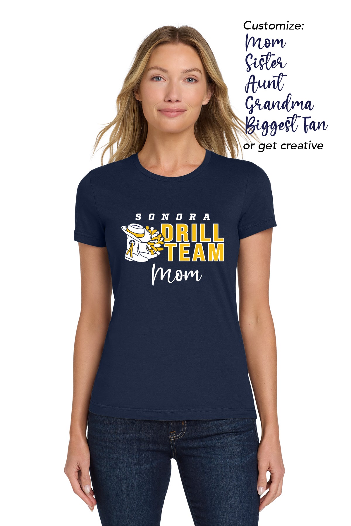 Sonora Drill Team Custom Script | Ladies Tee