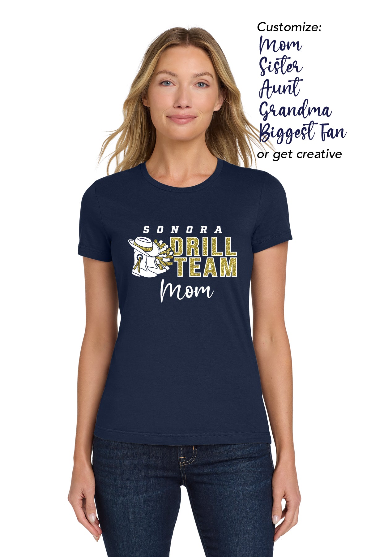 Sonora Drill Team Custom Script | Ladies Tee