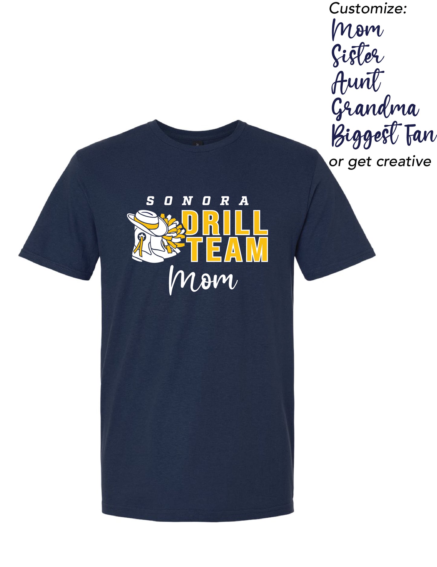 Sonora Drill Team Custom Script | Unisex Softstyle Tshirt