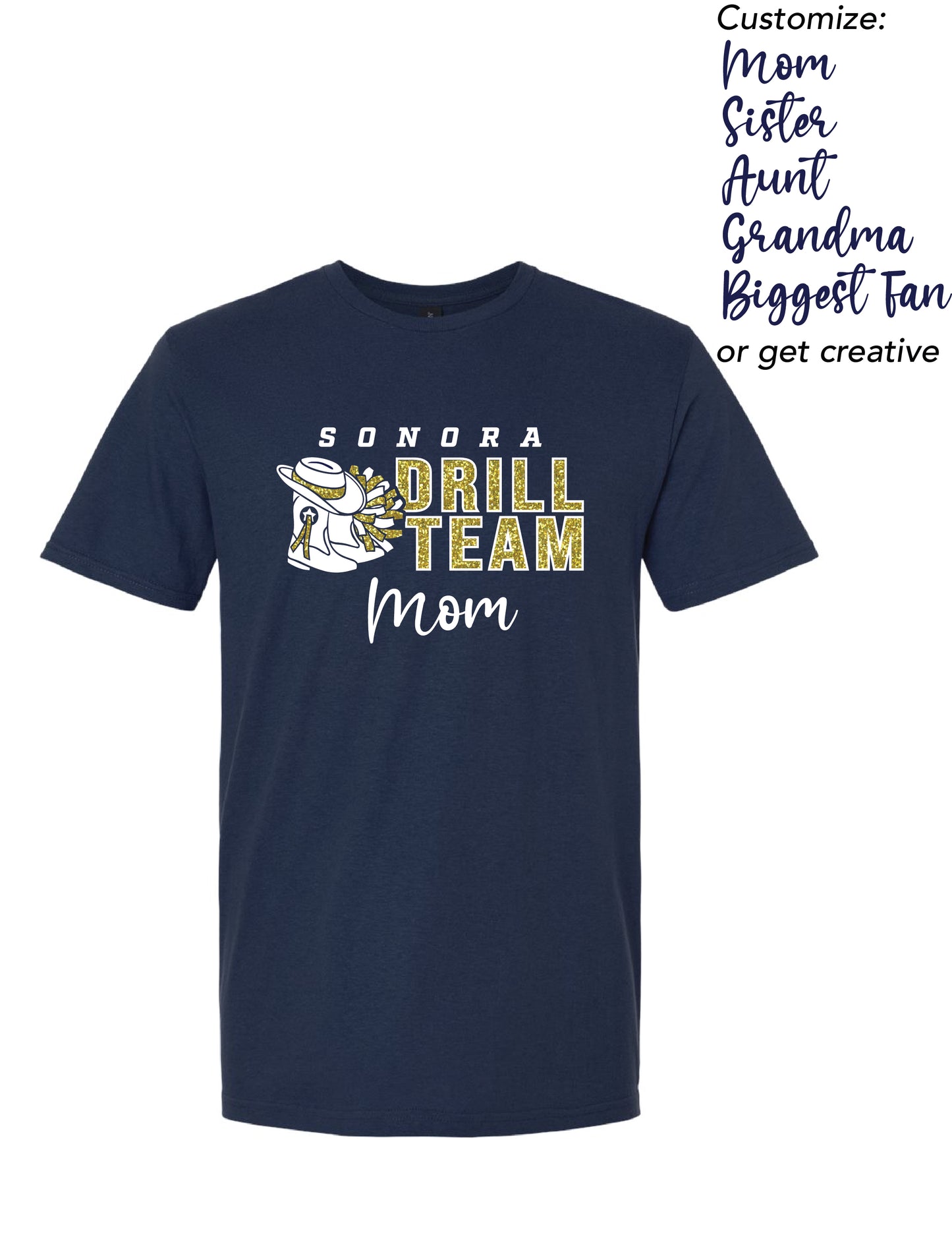 Sonora Drill Team Custom Script | Unisex Softstyle Tshirt