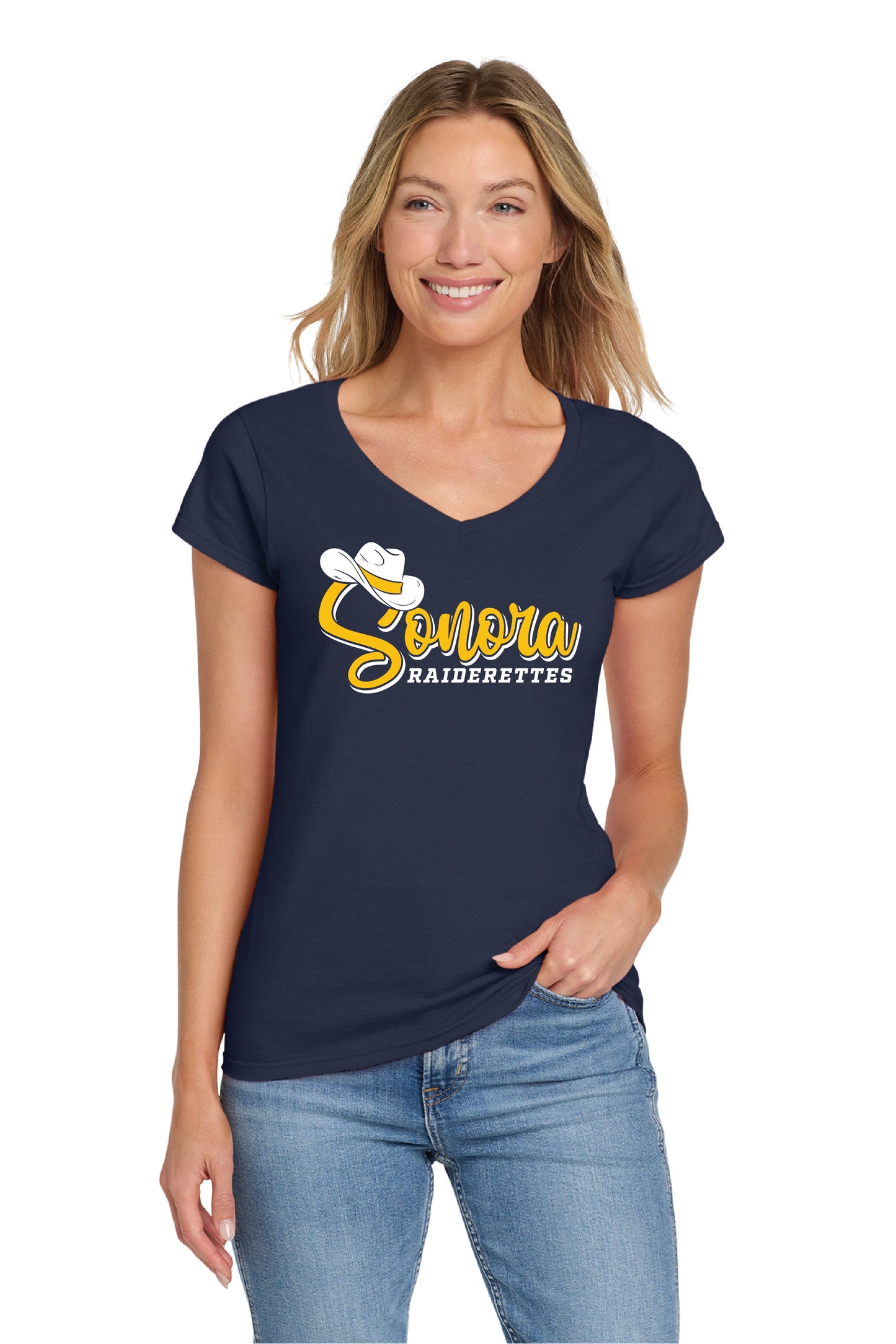 Sonora Drill Team D2 | Ladies Ringspun Vneck