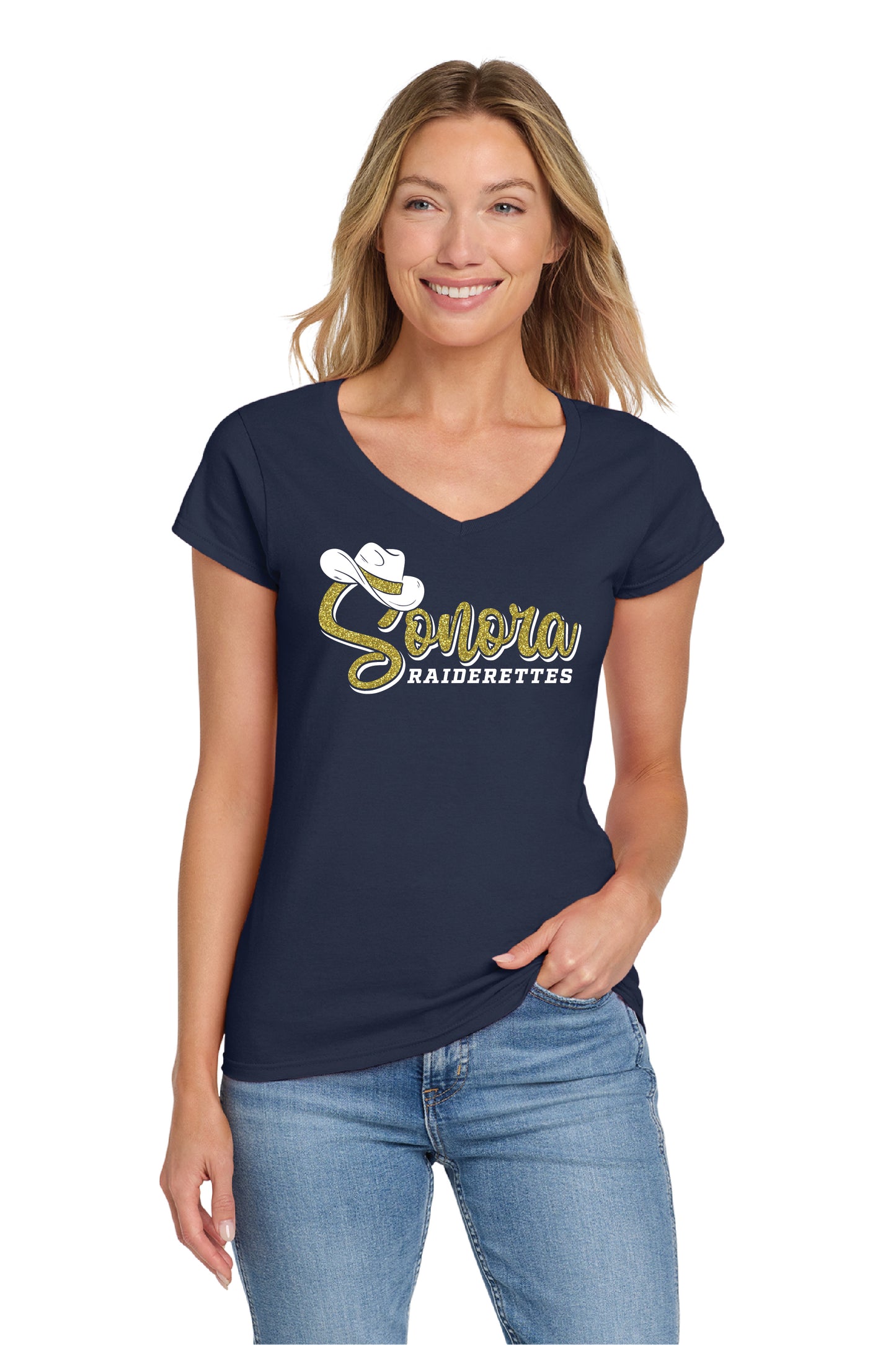 Sonora Drill Team D2 | Ladies Ringspun Vneck