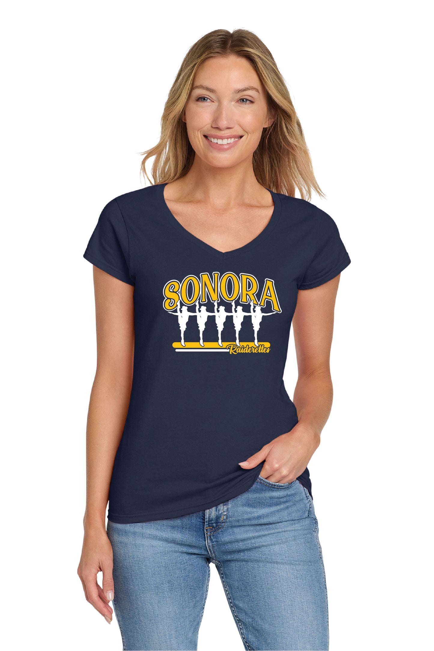 Sonora Drill Team D3 | Ladies Ringspun Vneck