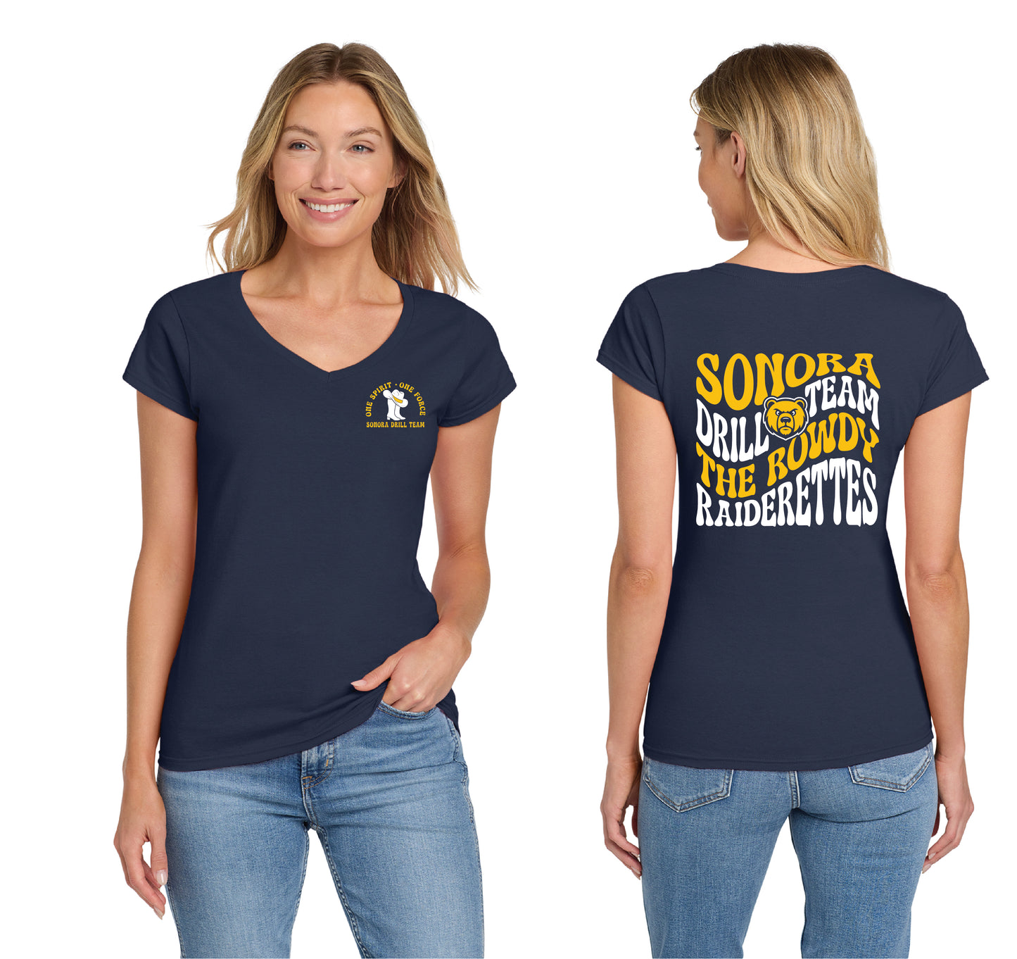 Sonora Drill Team D5 | Ladies Ringspun Vneck