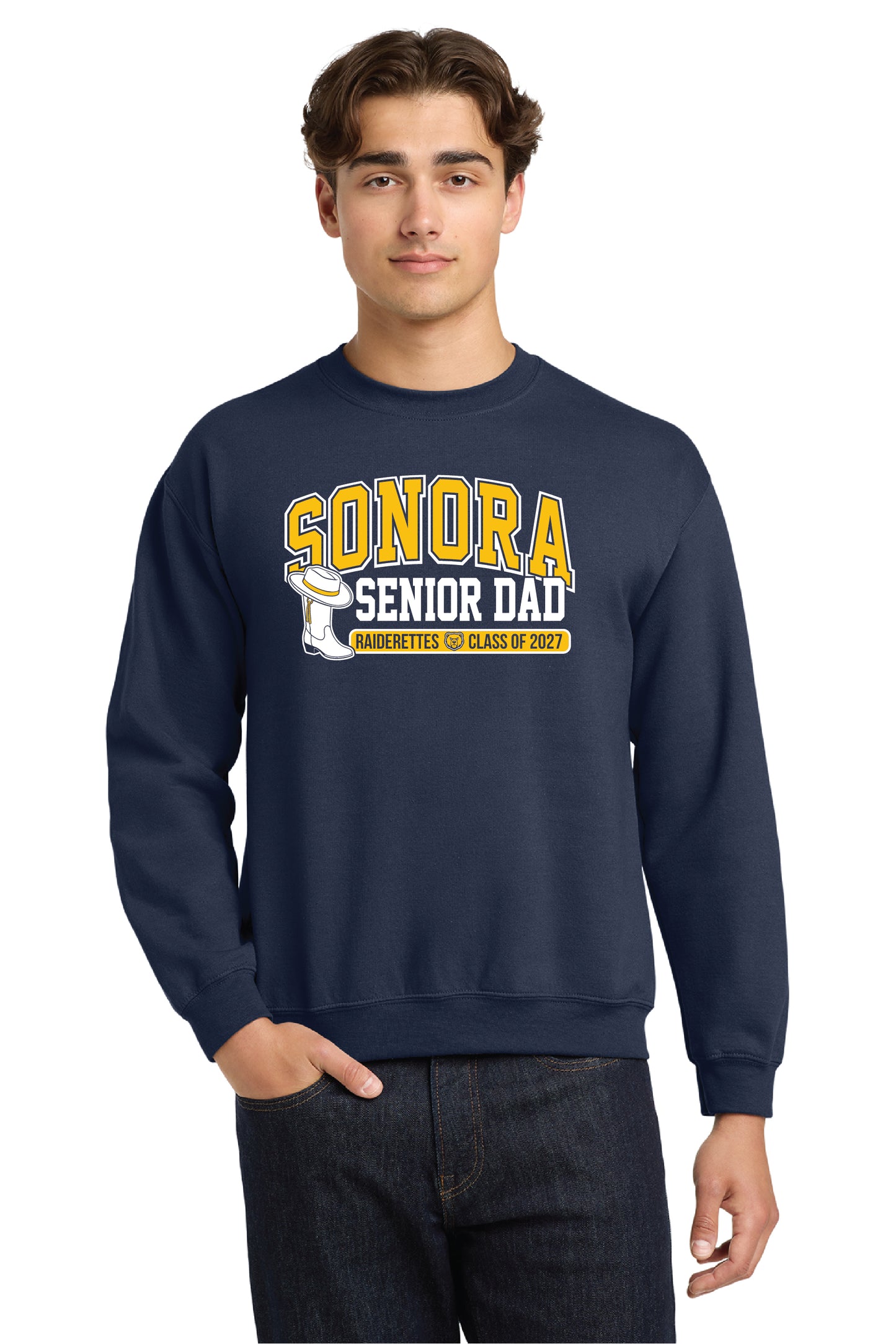 Sonora Drill Team SeniorDad | Unisex Crewneck Fleece