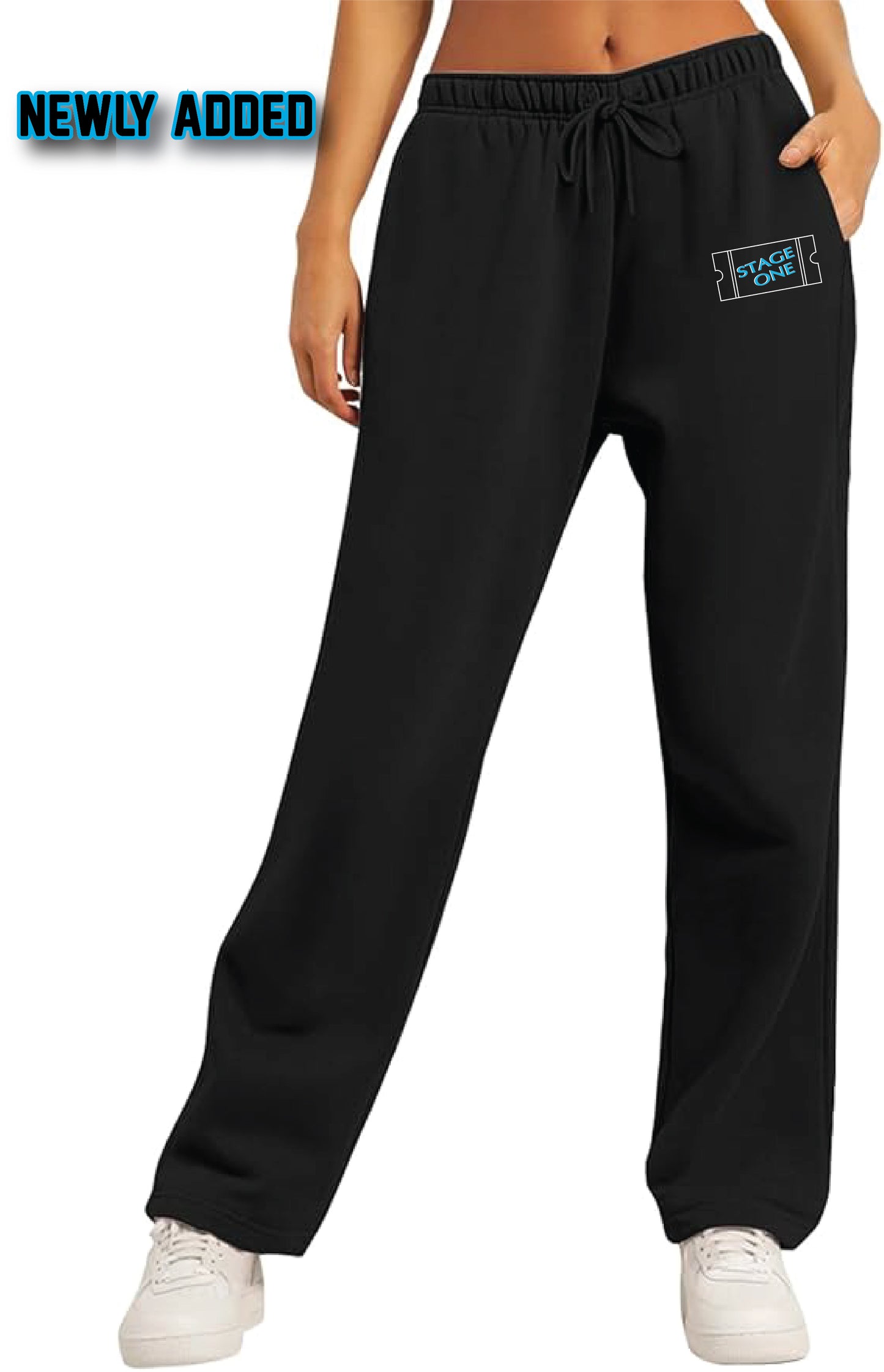 Stage One | Ladies Wide leg Sweatpants