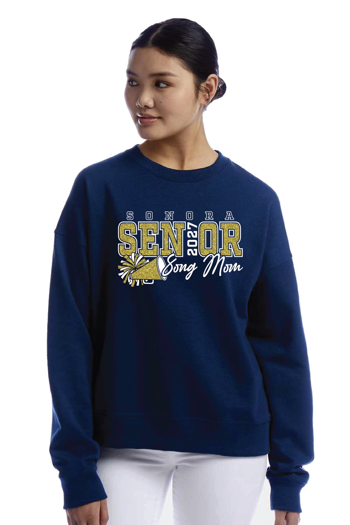 Sonora Cheer or Song Senior Mom | Unisex Crewneck Fleece
