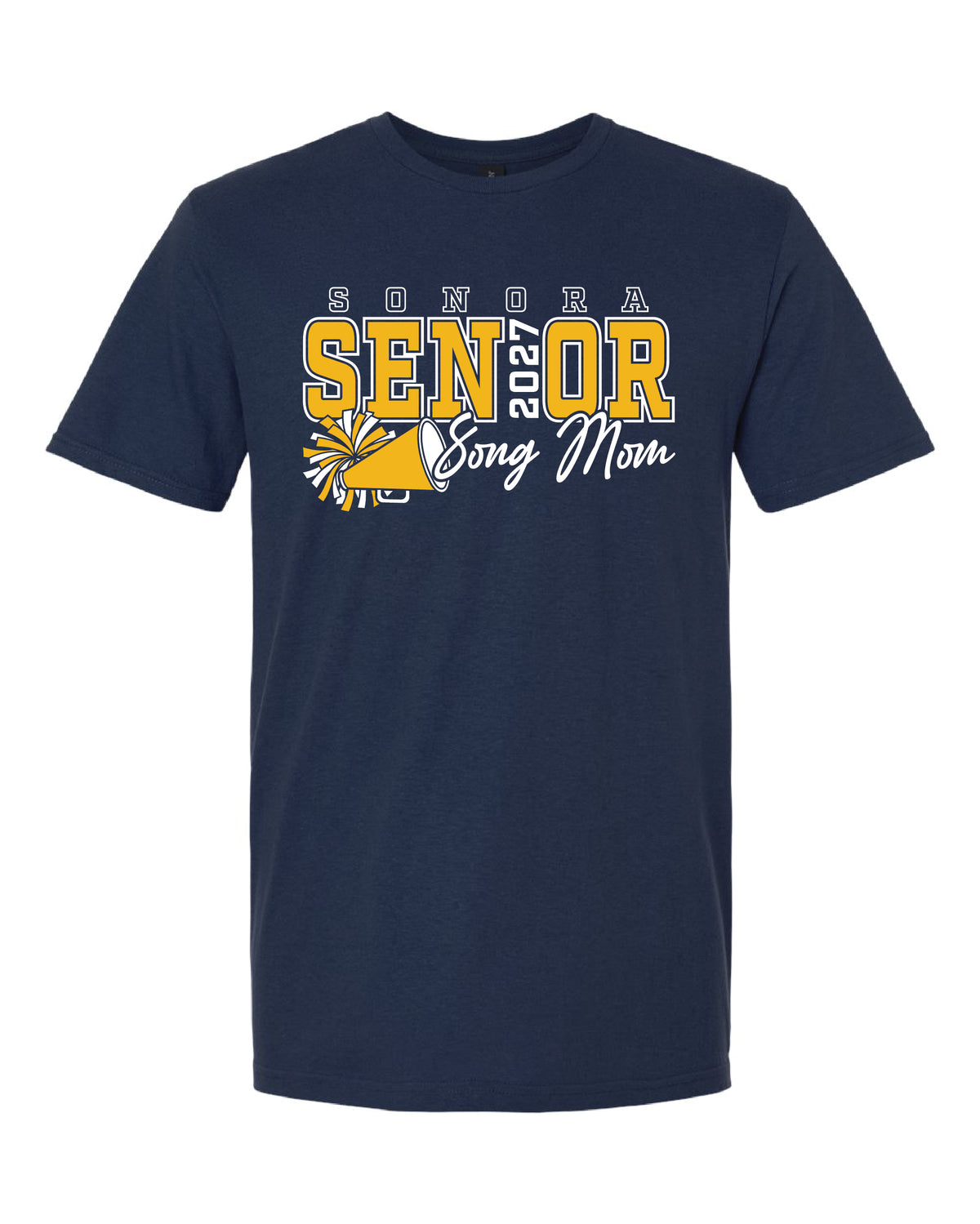 Sonora Cheer or Song Senior Mom| Unisex Softstyle Tshirt