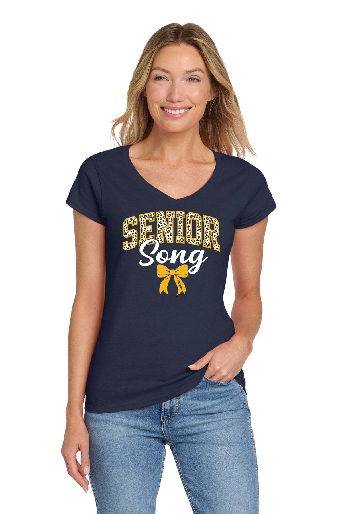 Sonora Cheer or Song Senior1 | Ladies Ringspun Vneck