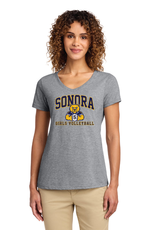 Sonora Girls Volleyball D1 | Ladies Ringspun Vneck