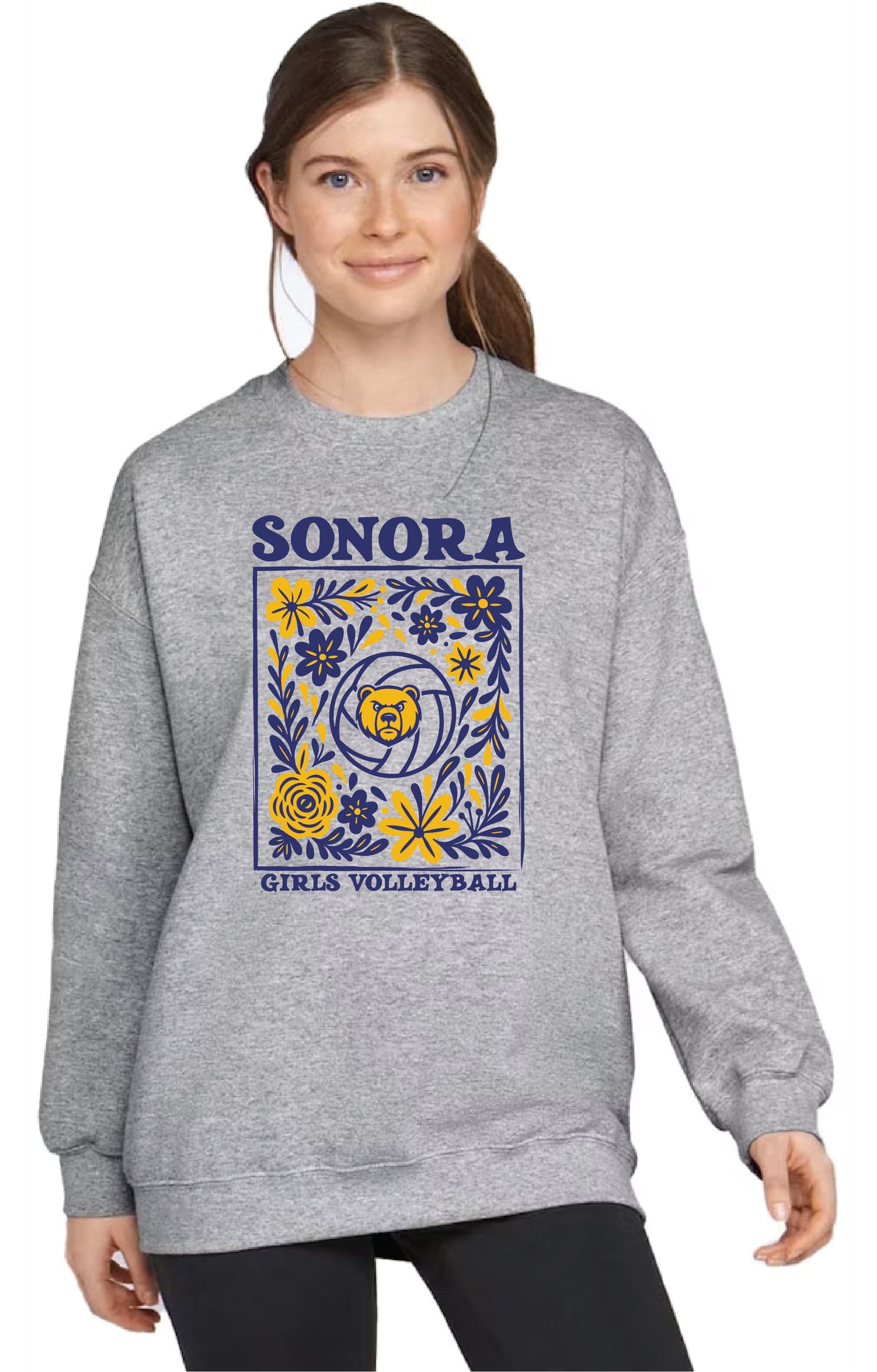 Sonora Girls Volleyball D3 | Unisex Crewneck Fleece