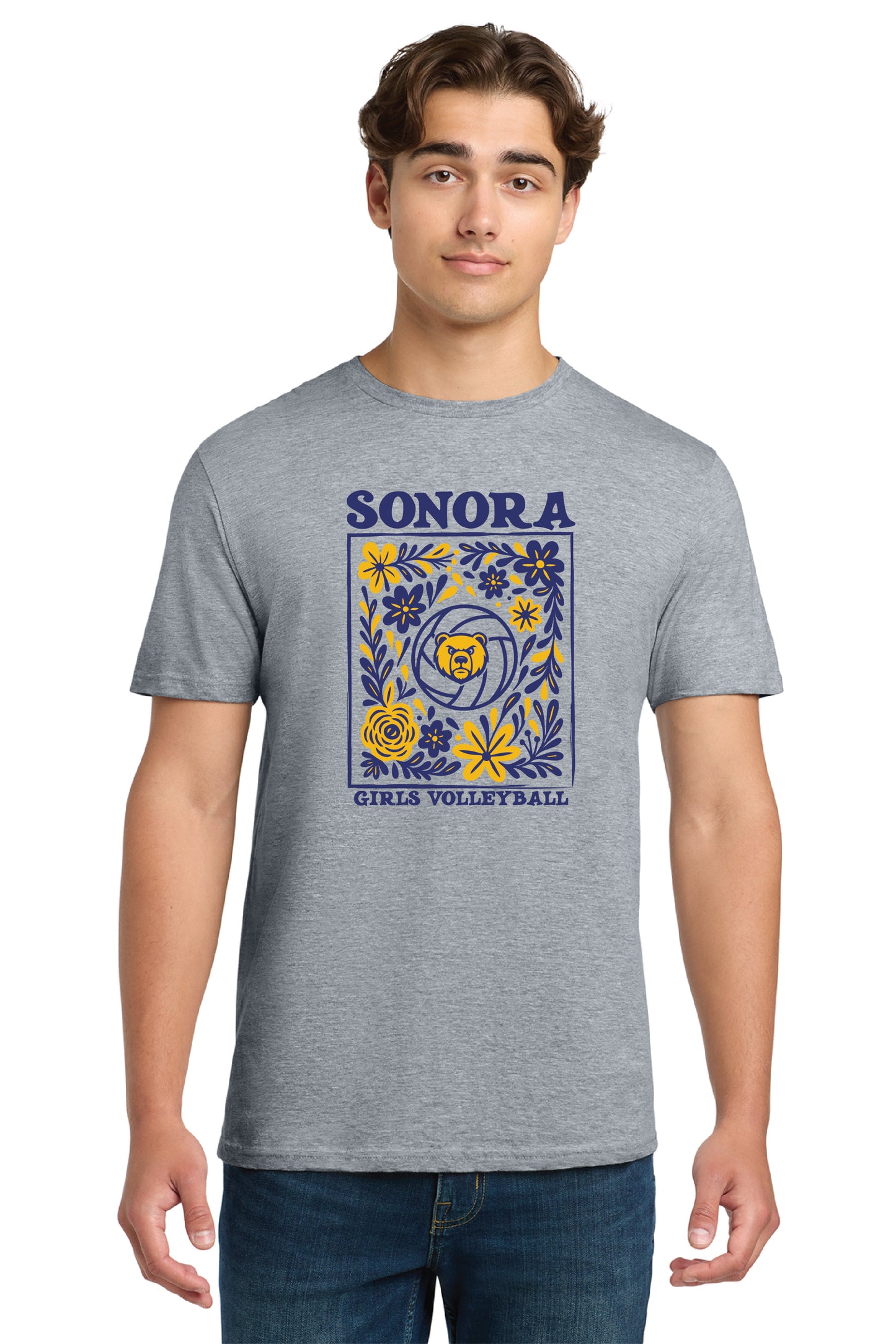 Sonora Girls Volleyball D3 | Unisex Softstyle Tshirt