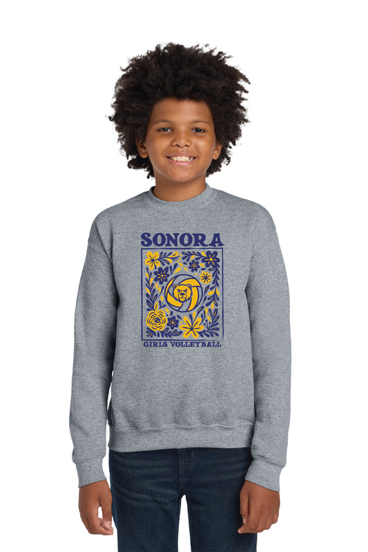 Sonora Girls Volleyball D3 | Youth Crewneck