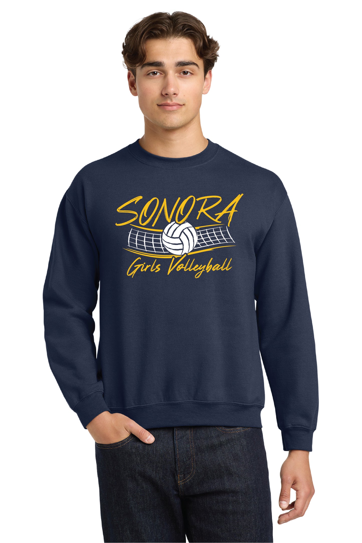 Sonora Girls Volleyball D4 | Unisex Crewneck Fleece