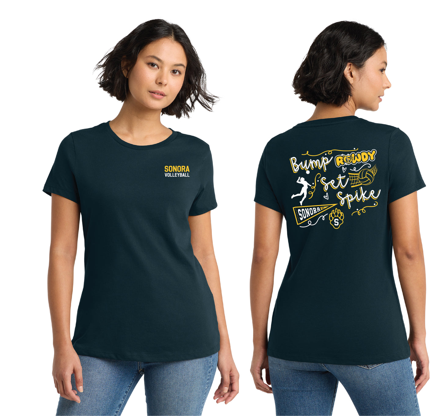 Sonora Girls Volleyball D5 | Ladies Tee