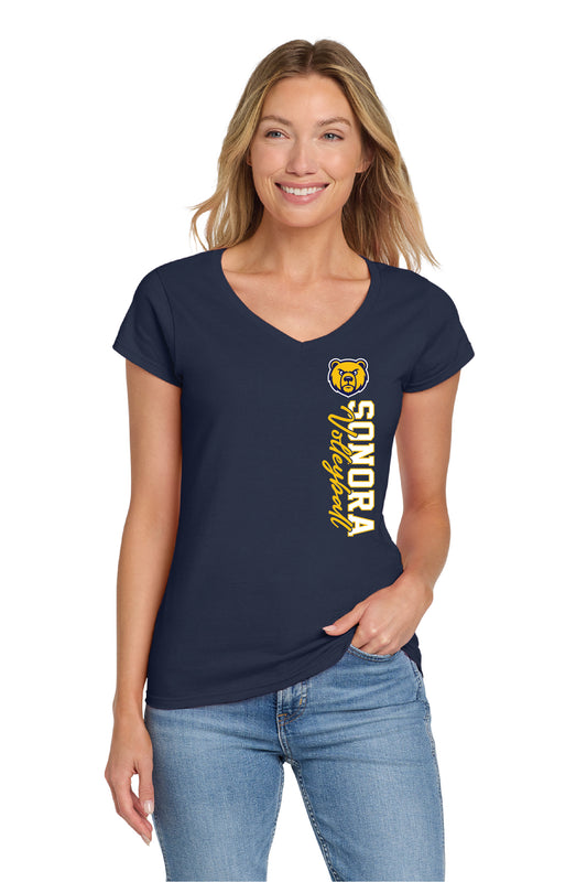 Sonora Girls Volleyball D7 | Ladies Ringspun Vneck