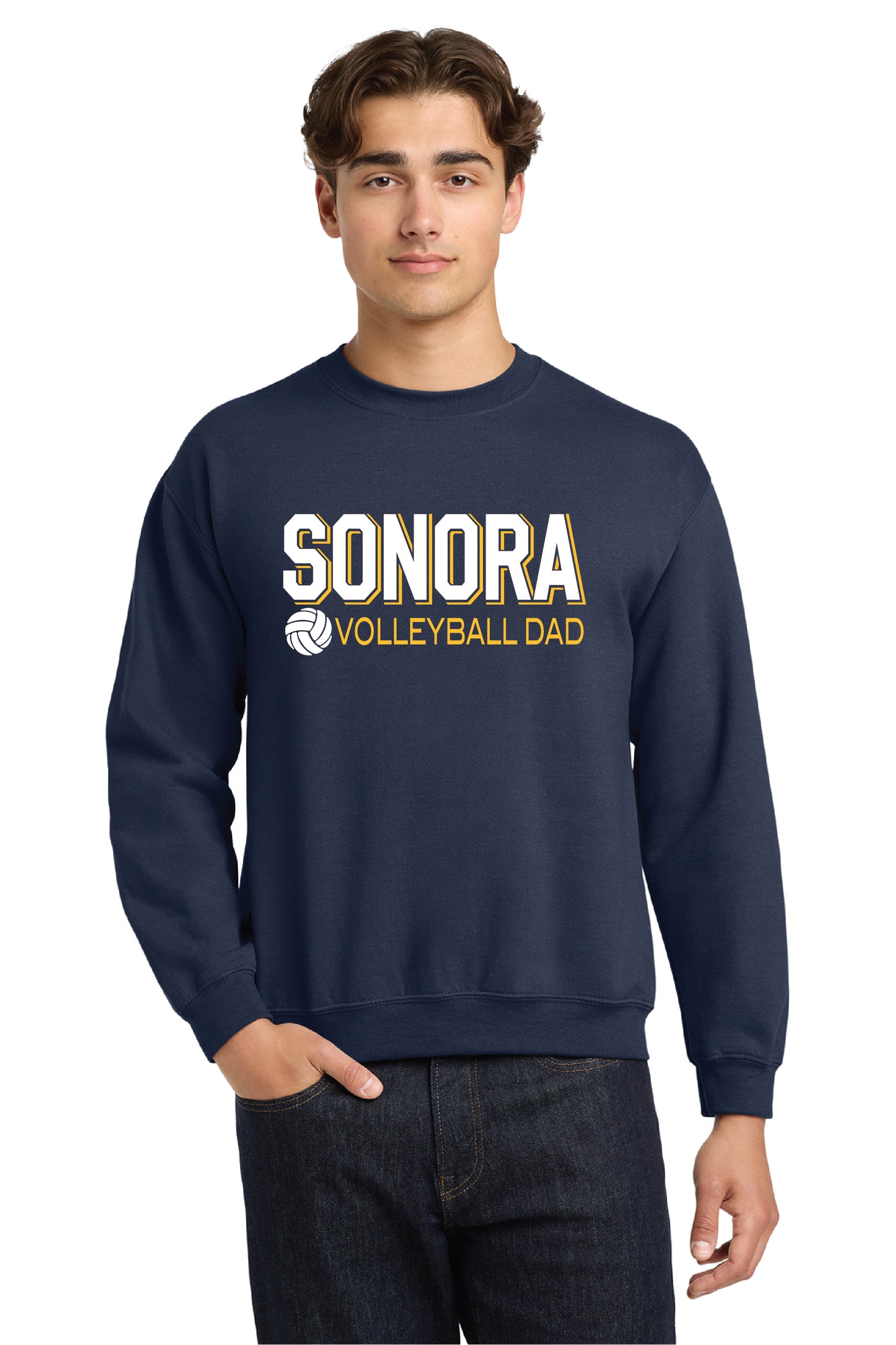 Sonora Girls Volleyball Dad | Unisex Crewneck Fleece