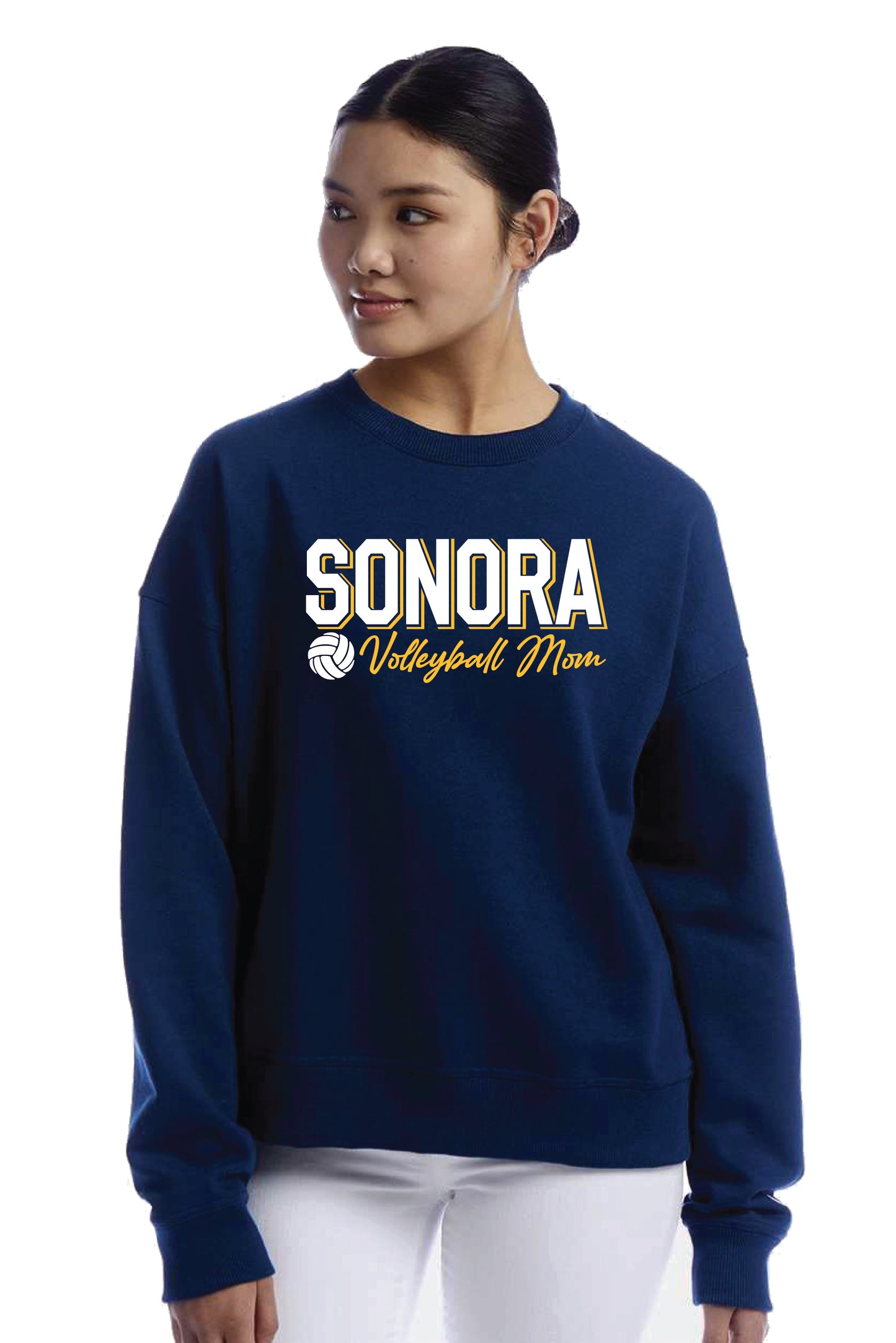 Sonora Girls Volleyball Mom | Unisex Crewneck Fleece