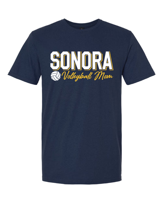 Sonora Girls Volleyball Mom | Unisex Softstyle Tshirt