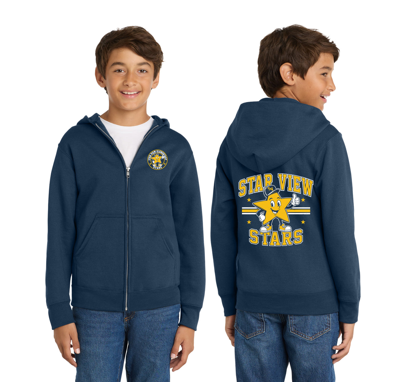 Star View | Youth ZipUp Hoody