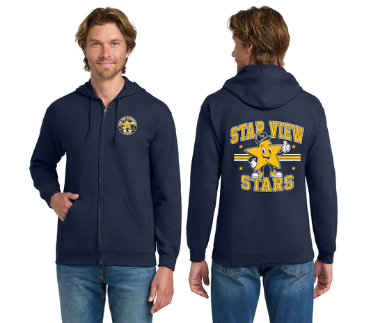 Star View | Unisex Zip-up Hoody