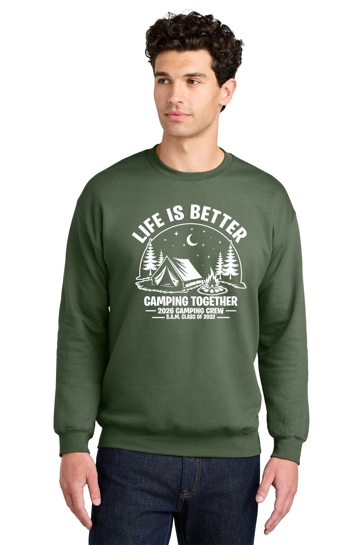 S.A.M. Camping Crew | Unisex Softstyle Crewneck