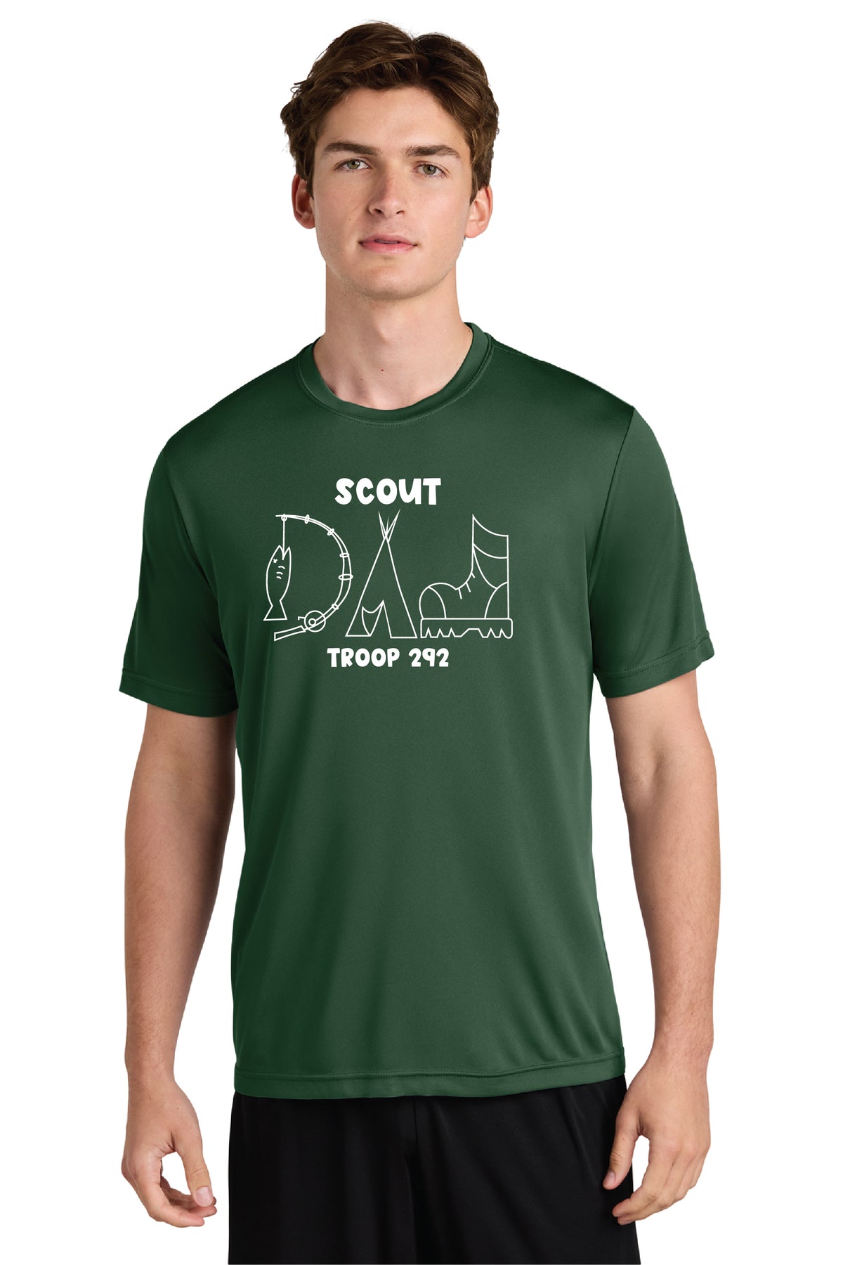 Troop 292 | Scout Dad Unisex Performance Tshirt