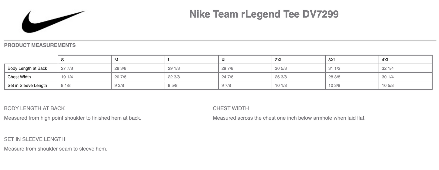 ARC | Nike rLegends Drifit Tee