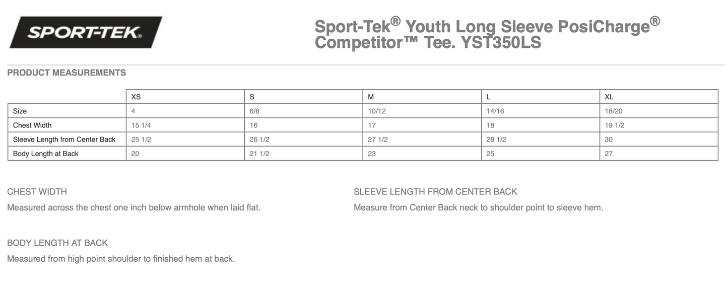 Troop 292 | Class B Youth Long Sleeve Performance Tshirt