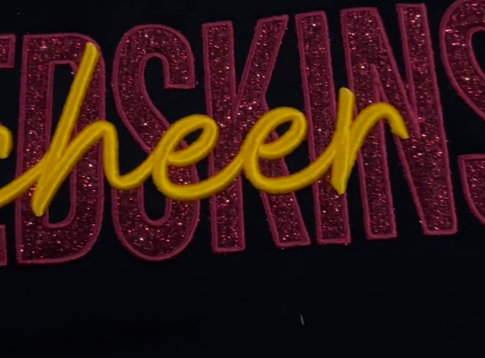 Sonora Cheer or Song Embroidered with Glitter | Unisex Adult Hoody