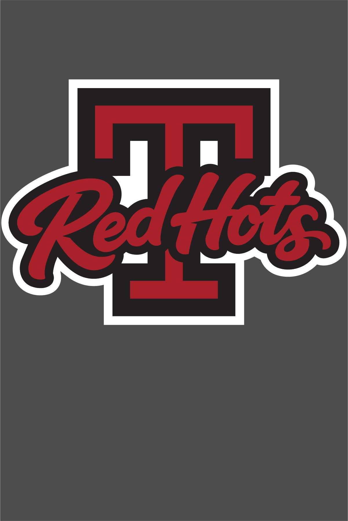 Red Hots D2 | UV Car Decal 5" wide