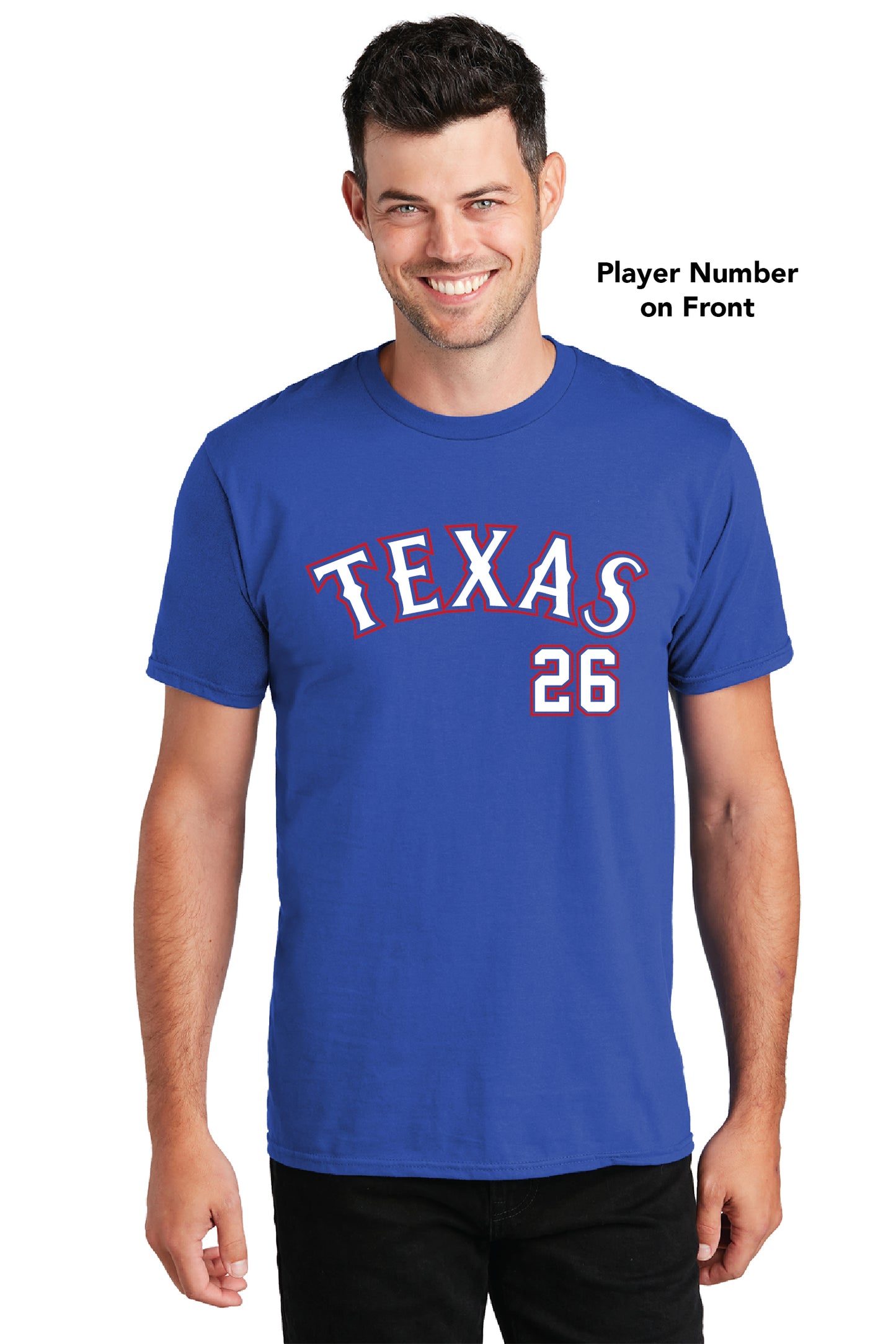 Texas Rangers | Customize with Name & Numbers