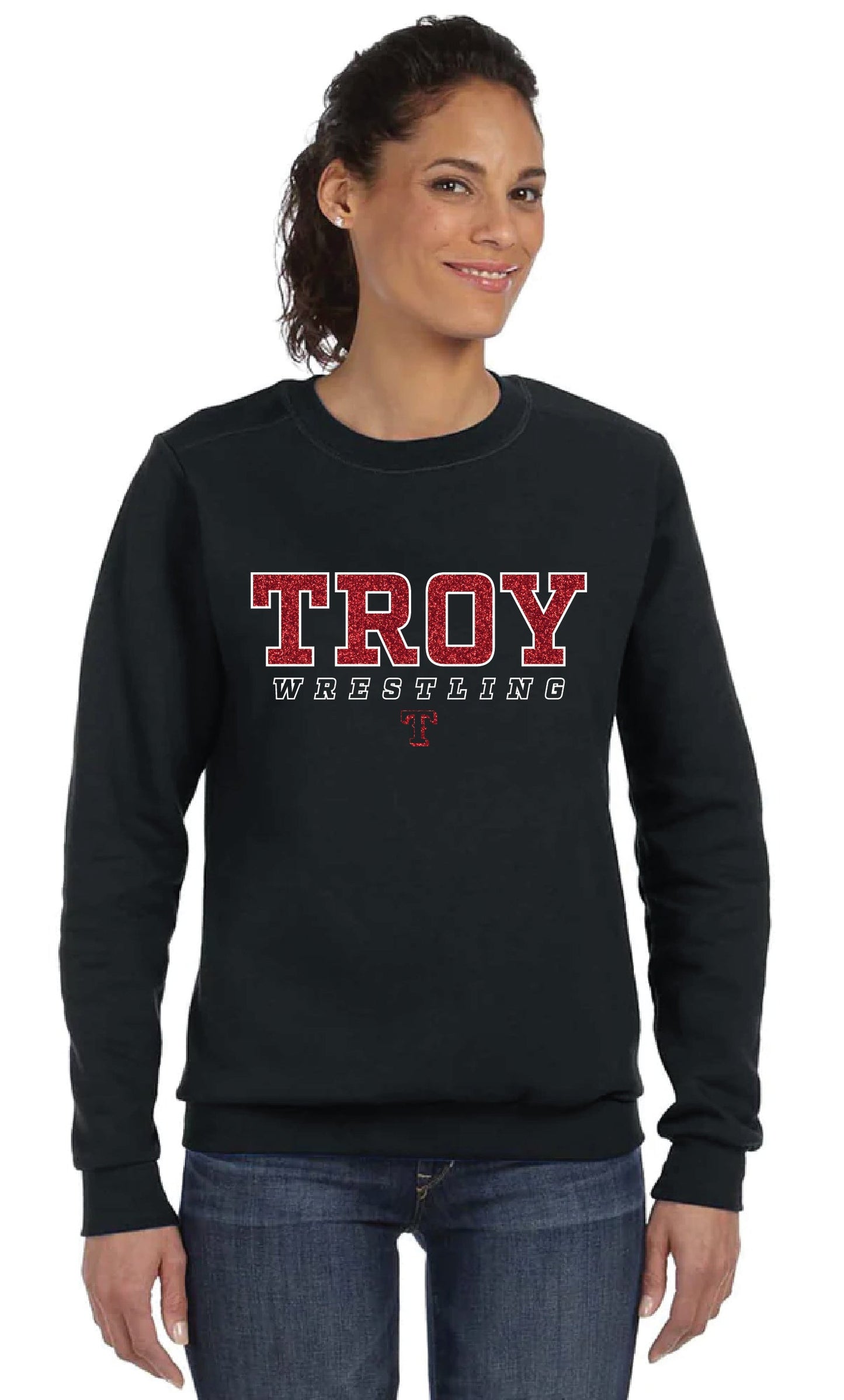 Troy Wrestling | Unisex Crewneck Fleece