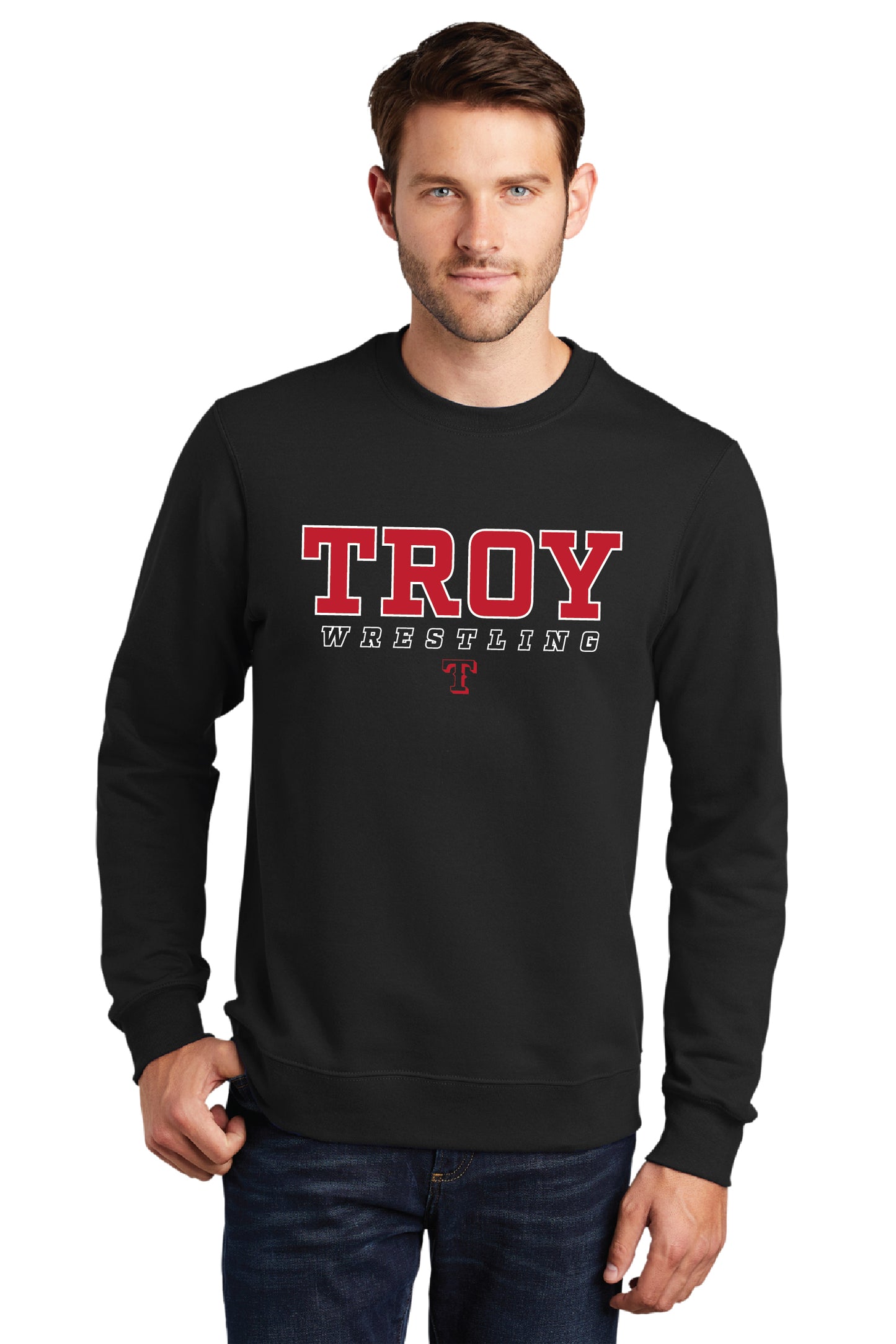 Troy Wrestling | Unisex Crewneck Fleece