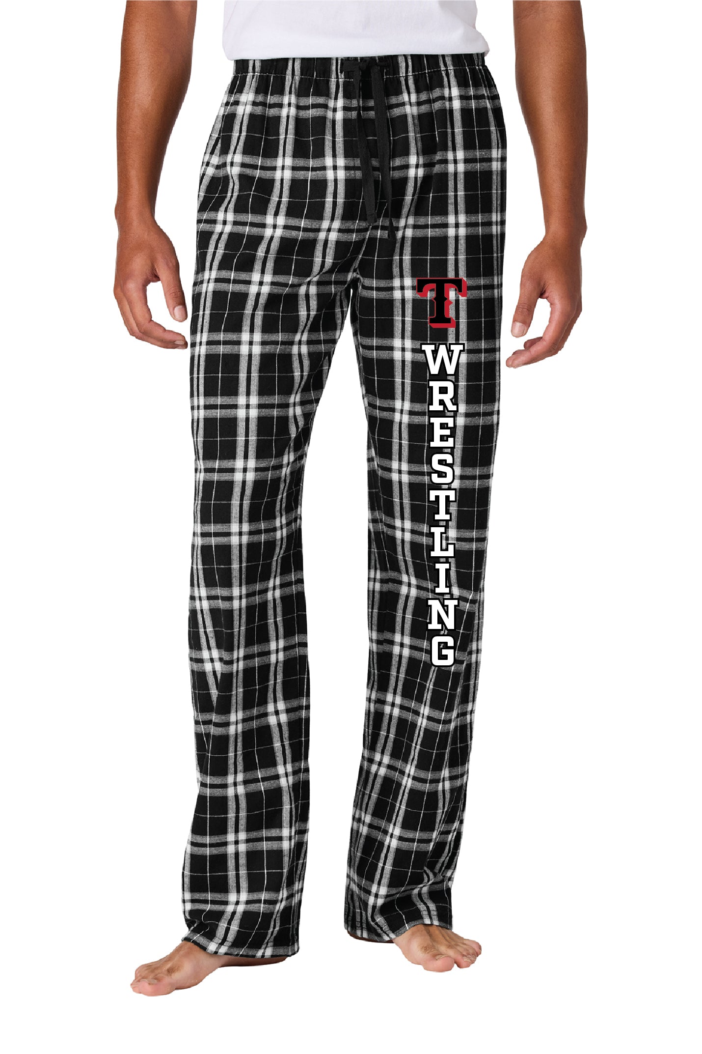 Troy Wrestling | Mens Flannel Pants