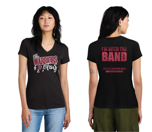 THS - Warriors of Troy | Ladies Ringspun Vneck