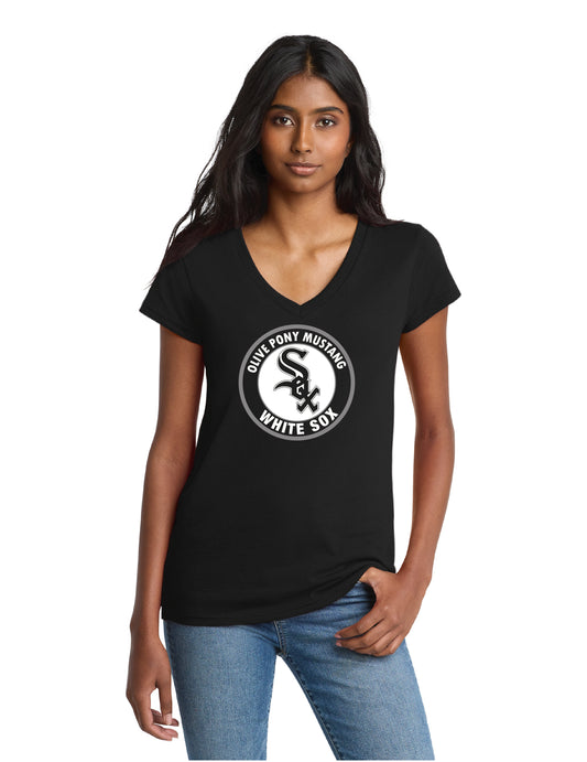 White Sox | Ladies Ringspun Vneck