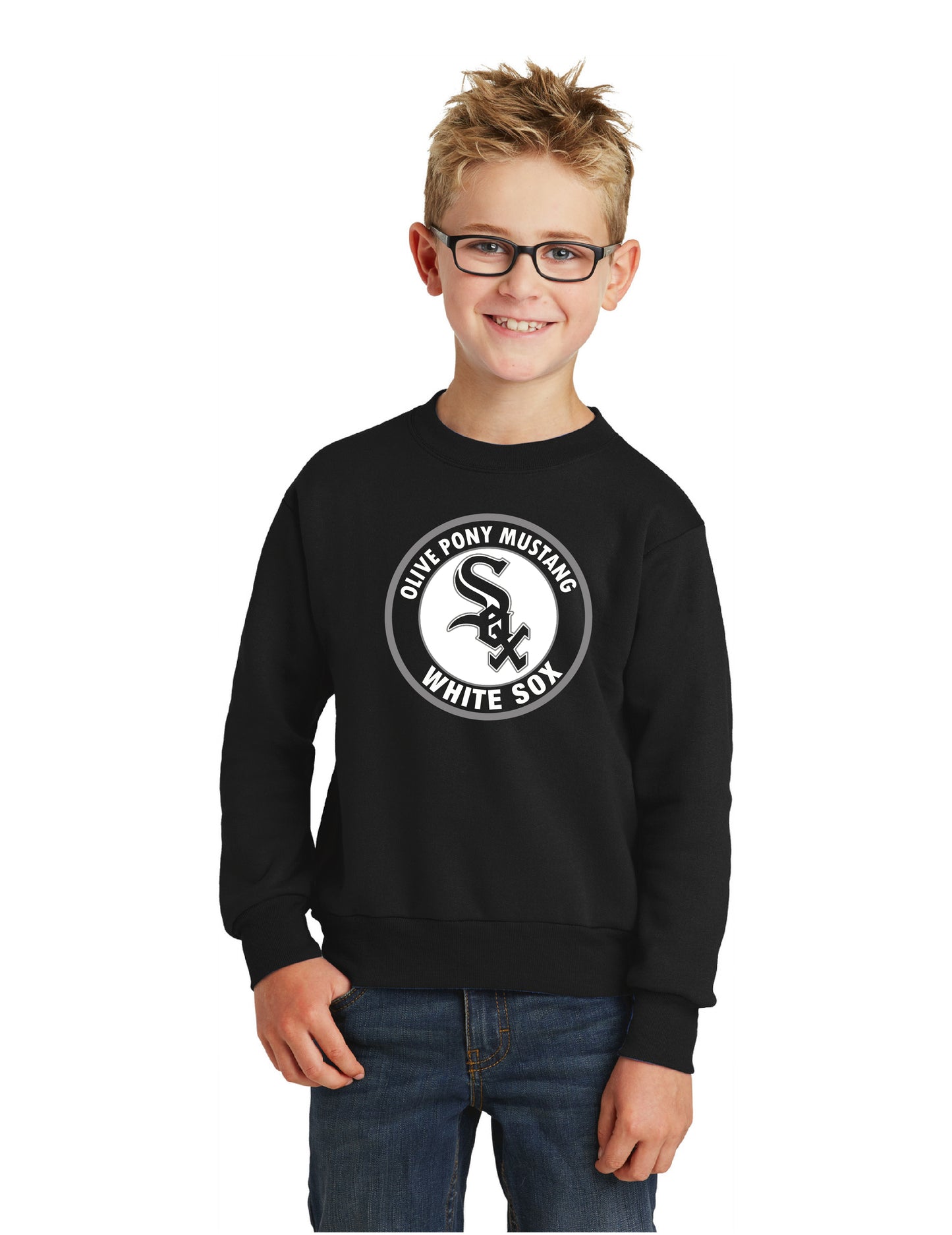 White Sox | Youth Crewneck Fleece