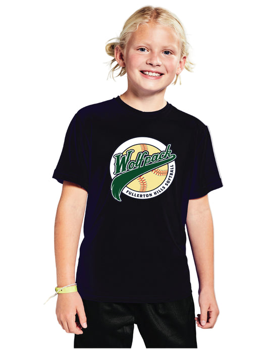 FH Wolfpack D1 | Youth Performance Tshirt