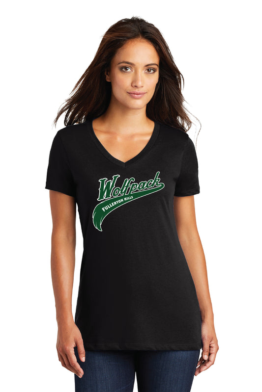 FH Wolfpack D2 | Ladies Ringspun Vneck